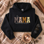 Personalized MAMA Wears Her Heart On Her Sleeve Sweatshirt/Hoodie