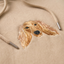 Embroidered Pet Portrait Organic Hoodie/Sweatshirt