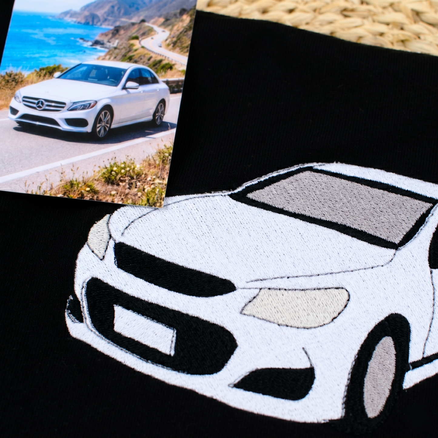 Custom Embroidered Car Sweatshirt/Hoodie