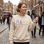 Personalized MAMA Wears Her Heart On Her Sleeve Sweatshirt/Hoodie