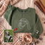 Custom Embroidered Hoodie Pet Line Drawing with Pet Portraits