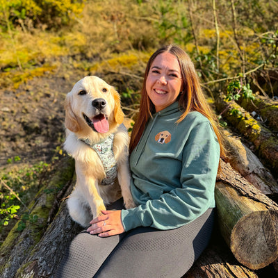 Embroidered Pet Portrait Organic Hoodie/Sweatshirt