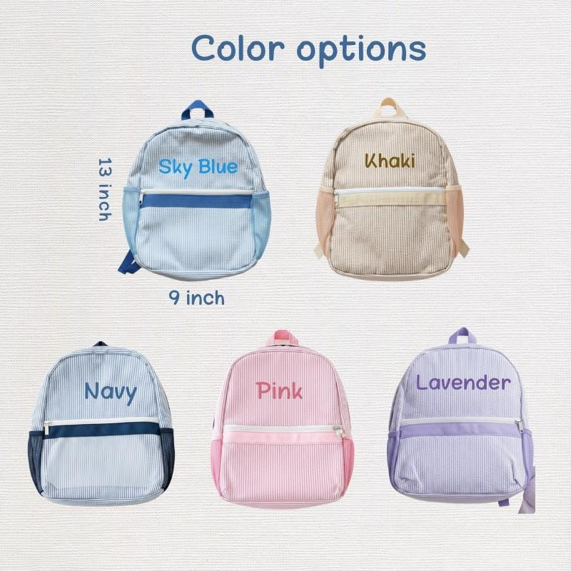 Personalized Toddler Backpack – Custom Name Preschool Backpack for Kids
