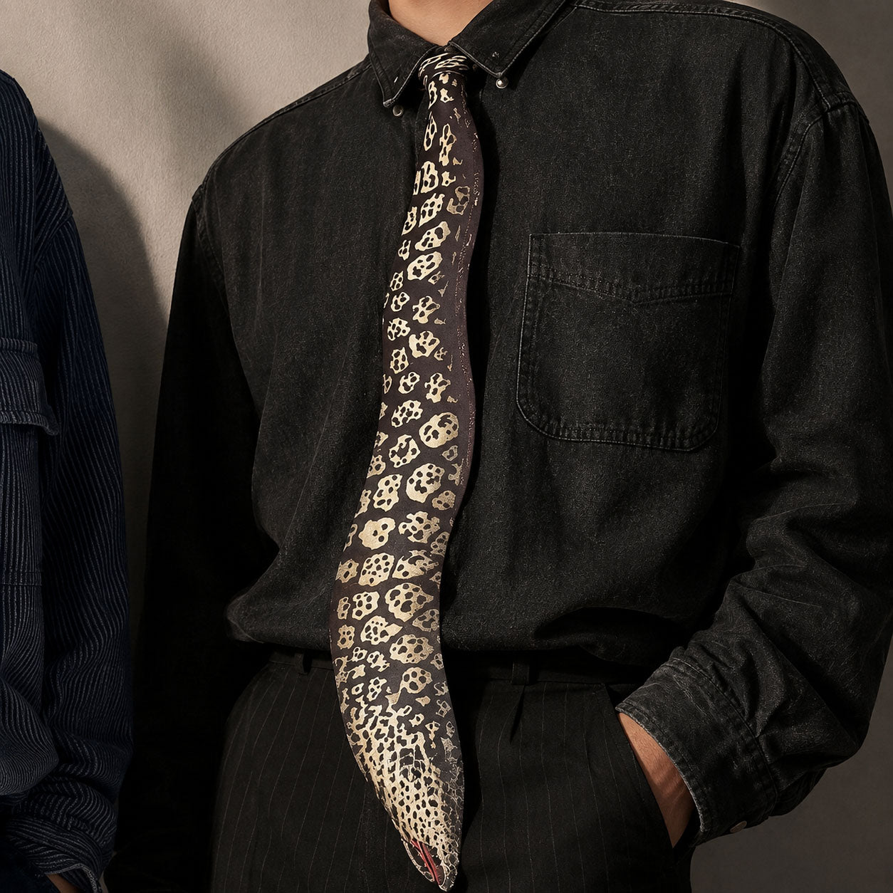 Funny Animal Print Tie – Realistic Cat Fish Novelty Necktie, Unique Unisex Gift for Parties & Casual Wear