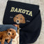 Personalized Embroidered Sweatshirt with Pet Portraits and Names