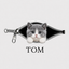 Custom Pet Zipper Peek Shirt - Personalized Dog & Cat Photo T-Shirt, Sweatshirt & Hoodie