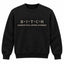 Baddie In Total Control Of Herself Embroidered Sweatshirt & Hoodie – Funny B.I.T.C.H. Quote Women’s Gift
