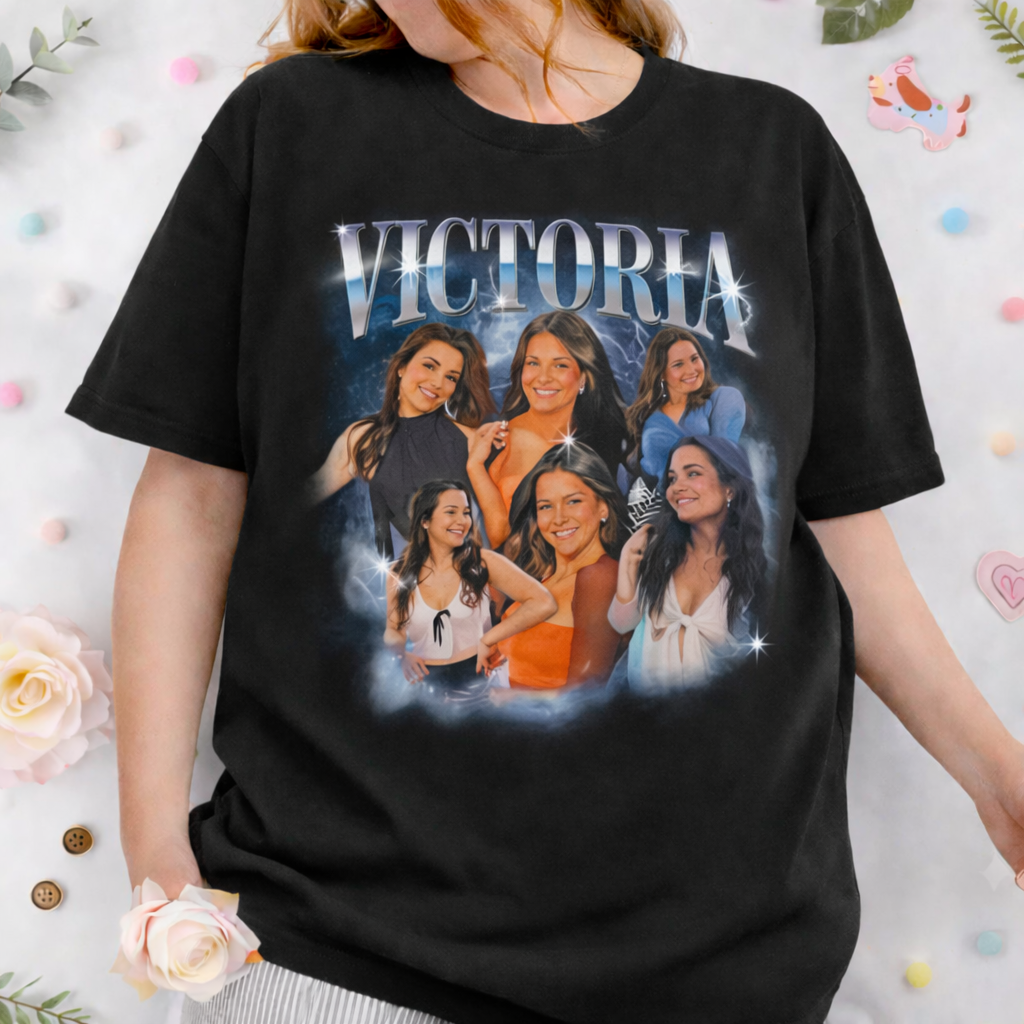 Custom Vintage Tee For Couple