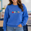 School Icons Teacher Life Embroidered T-shirt/Sweatshirt/Hoodie - Teacher Crewneck, Teachers Day Gift Ideas, Cool Teacher Gift
