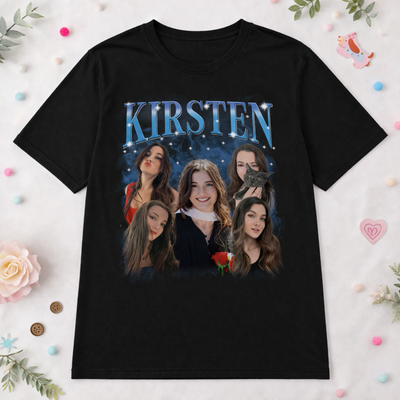 Custom Vintage Tee For Couple