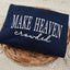 Make Heaven Crowded Embroidered Sweatshirt, Embroidered Sweatshirt, Embroidered Hoodie