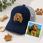 Custom Pet Photo Embroidered Hat with Name, Personalized Dog & Cat Portrait Cap, Pet Lover Gift, Pet Mom Gift, Pet Dad Gift