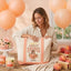 Custom 30th Birthday Gift Bag with Embroidered Portrait from Photo, Birthday Gifts for Her