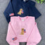 Custom Dog Embroidered Hoodie & Sweatshirt, Personalized Dog Breed and Country Flag Pullover, Patriotic USA Pride Crewneck, Gift for Dog Lovers