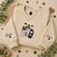 Father's Day Custom Photo Embroidered Hoodie or Sweatshirt – Personalized Gift for Dad and Grandpa