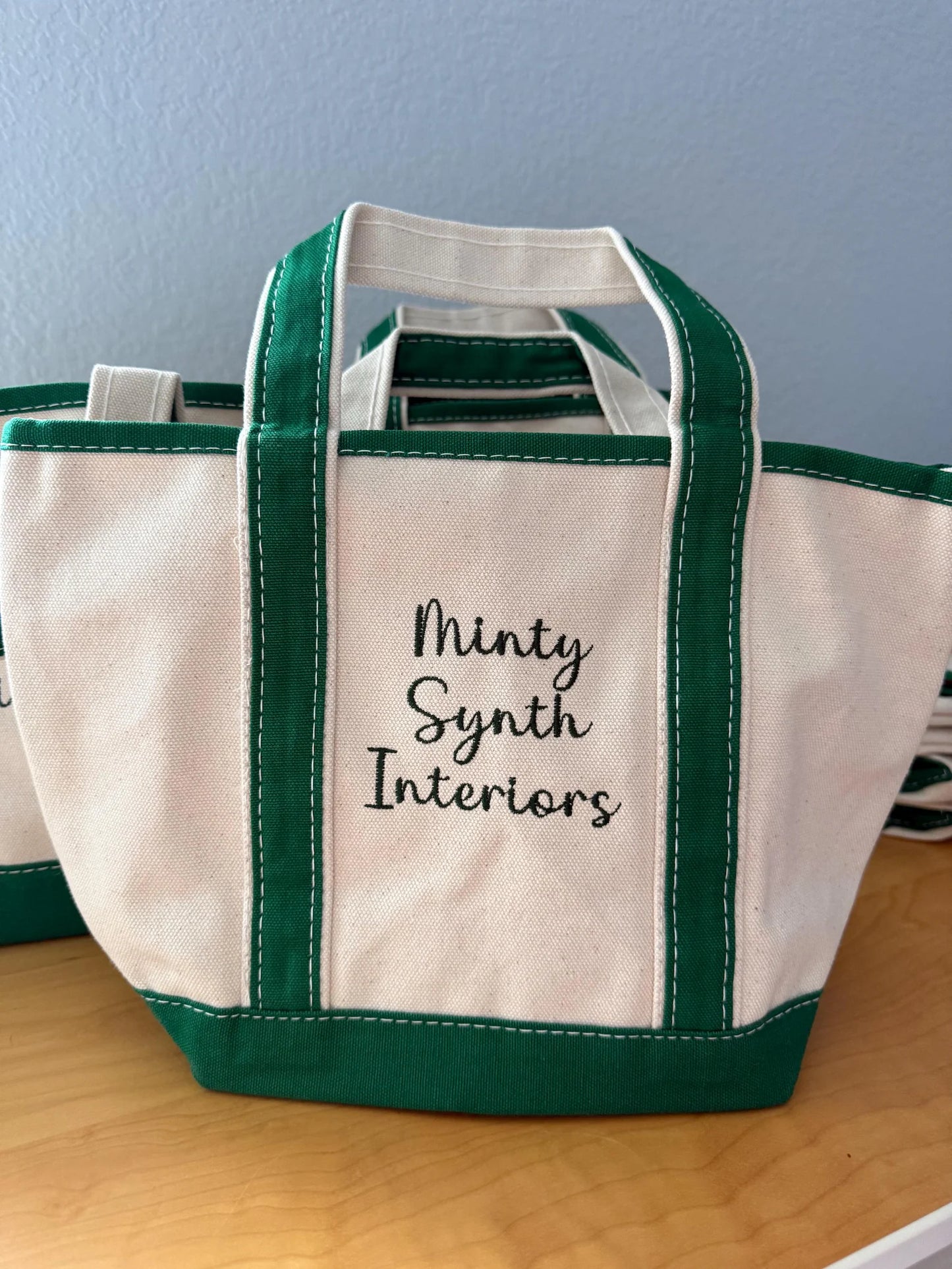 Custom Embroidered Tote Bag, Personalized Bridesmaids Boat Tote gift, Bachelorette Gifts