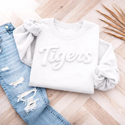 Custom Back to School Sweatshirt/T-Shirt/Hoodie | Personalized  Foam Letter Design for Campus Style