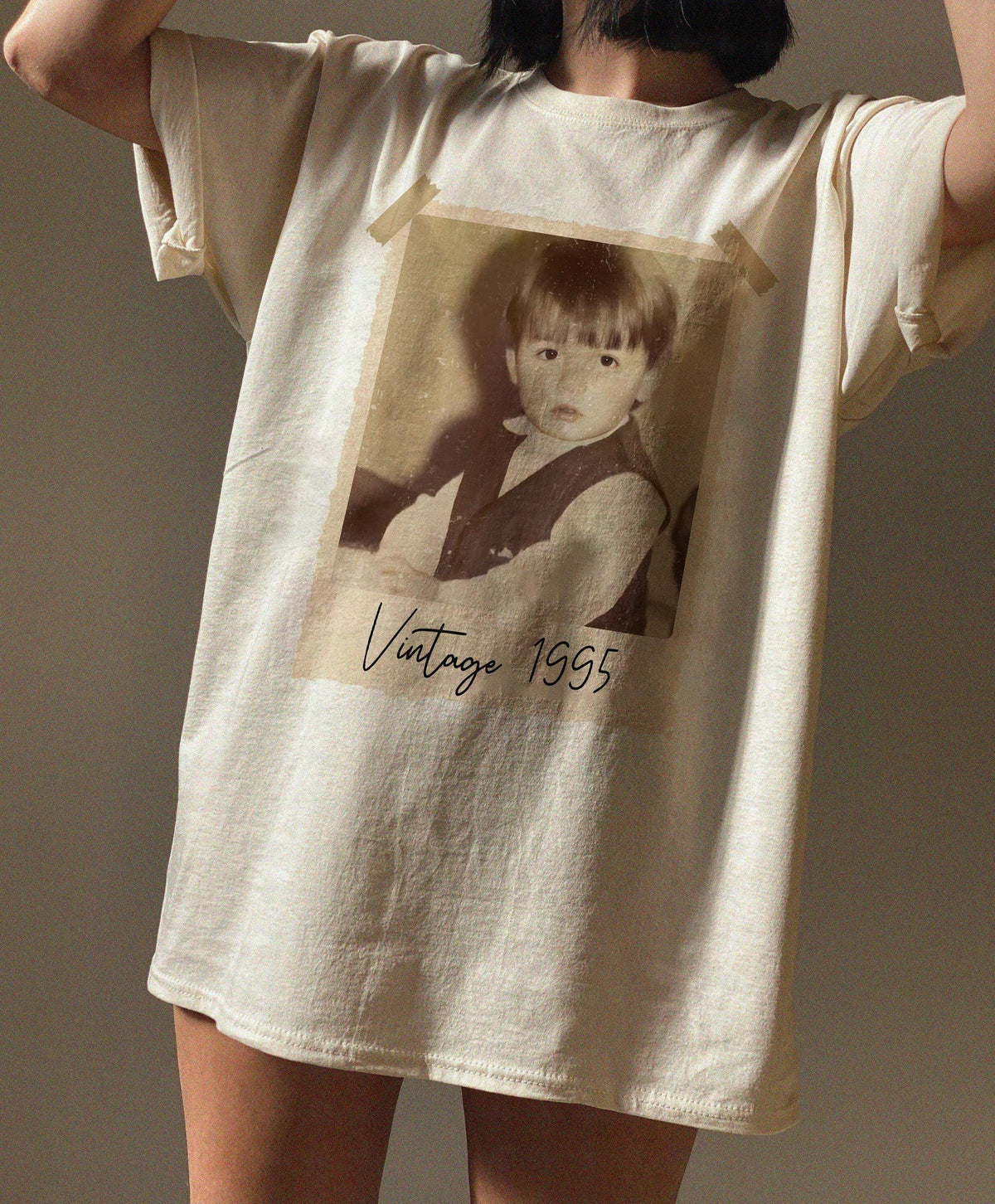 Custom Vintage Photo And Year Shirt, Custom Shirt With Picture Personalized 30th Birthday Gift Vintage 30th Birthday Party Vintage Est Shirt